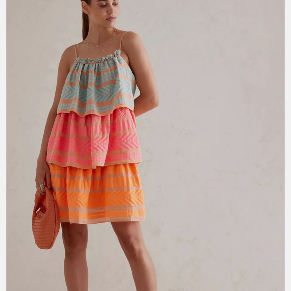 Colorful Layered Dress